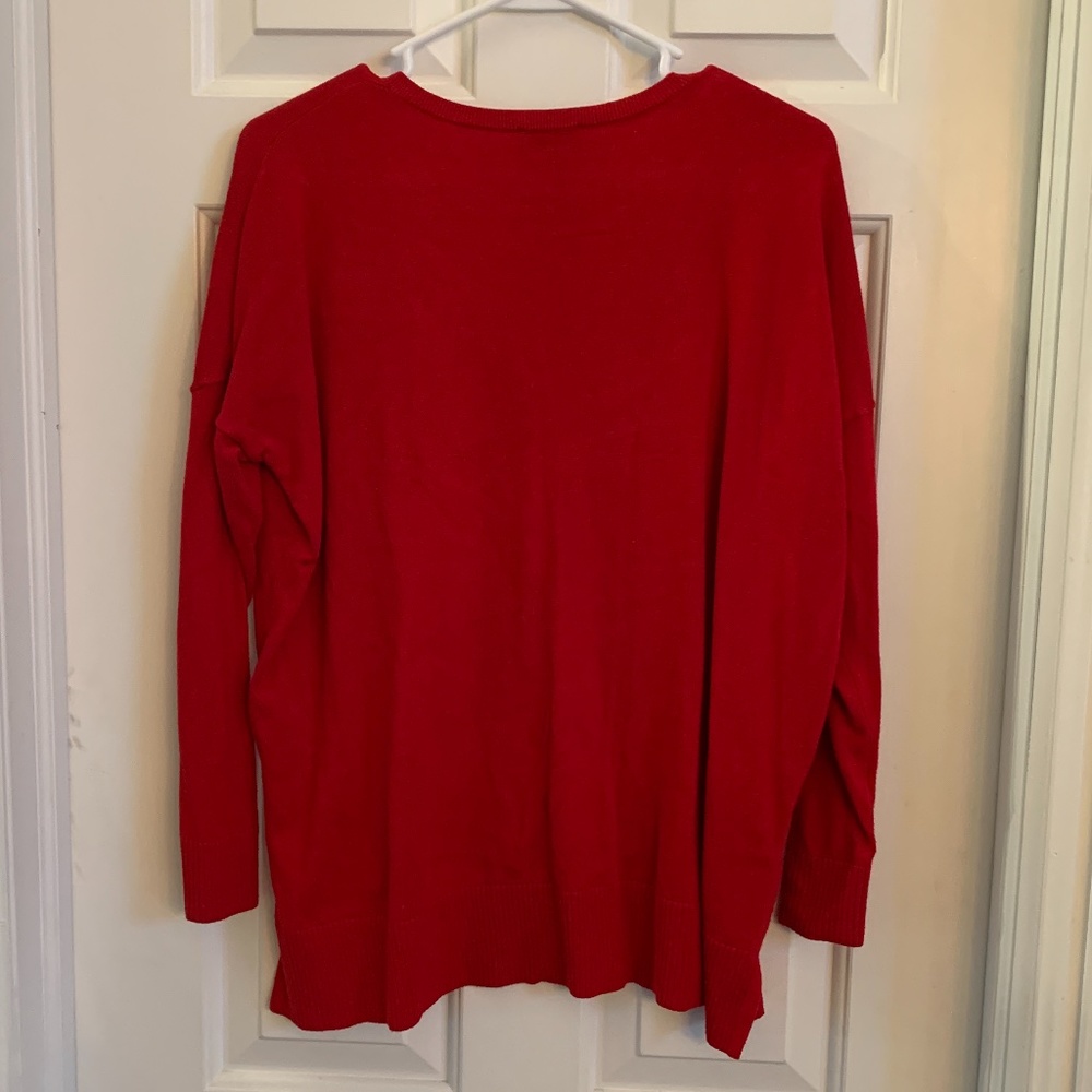 Express Red Sweater Size XS - Picture 3 of 4